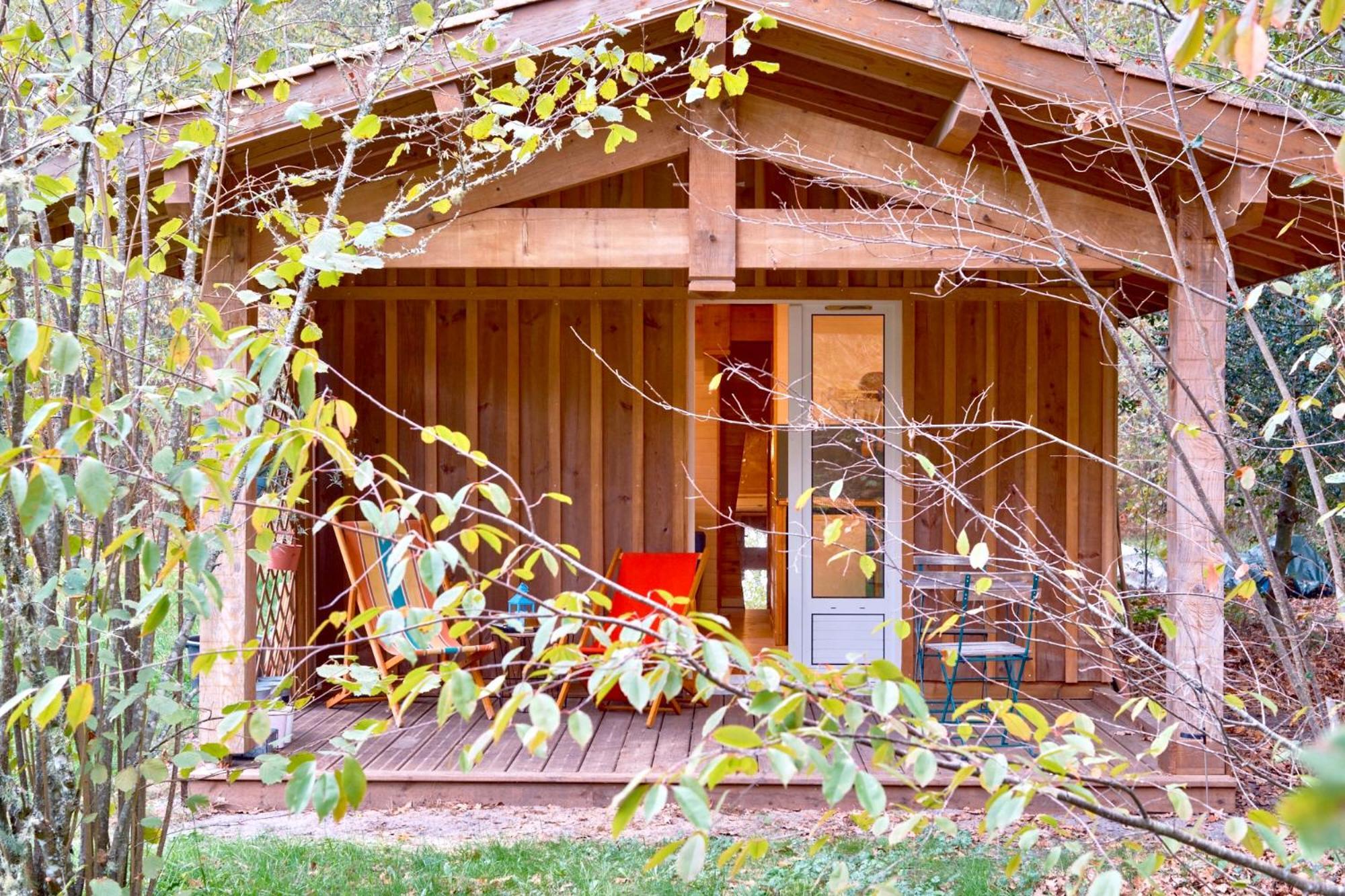 Cabane Au Milieu Des Pins - Domaine Temali Labouheyre Εξωτερικό φωτογραφία